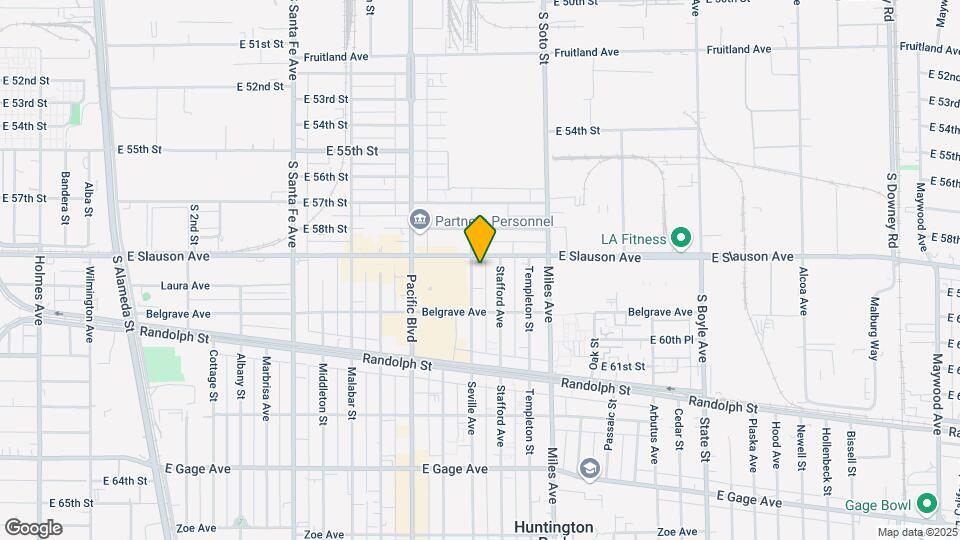 5912 Seville Ave Mapa y Detalles de la Ubicación