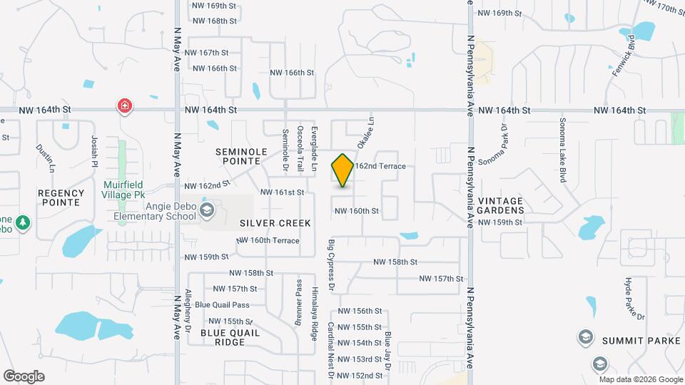 2409 NW 161st Terrace Map and Location Details