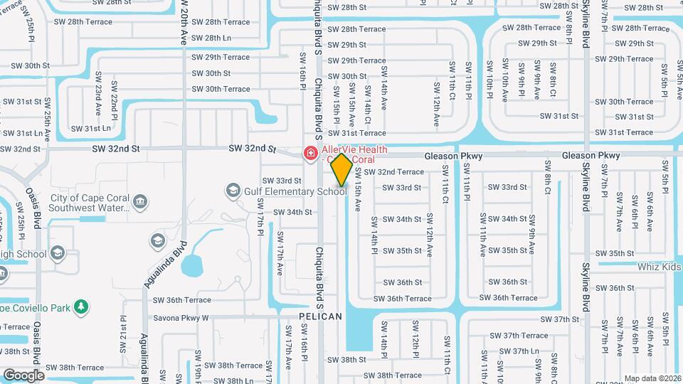 3303 SW 15th Pl Map and Location Details