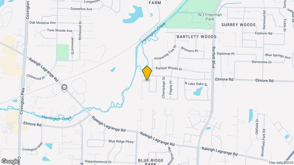 2373 W Monica Dr Map and Location Details