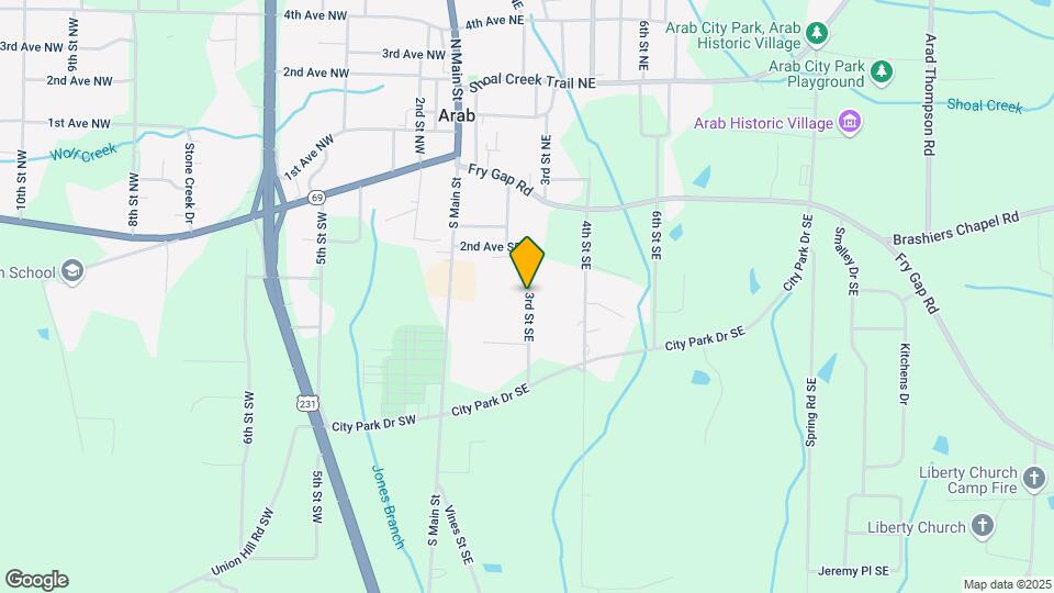 Brandywine Apartments Map and Location Details