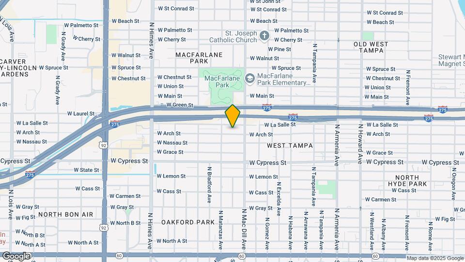 3113 W Arch St Map and Location Details