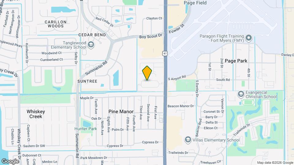 1934 N Pine Dr Map and Location Details