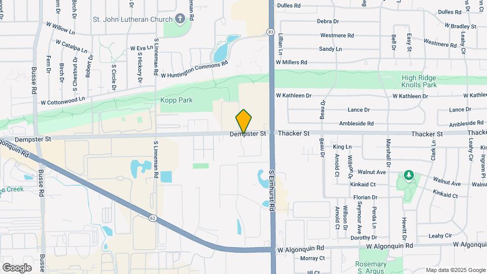 365 W Hawthorne Cir Map and Location Details