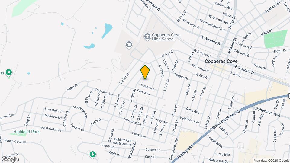807 Sandy Ct Mapa y Detalles de la Ubicación