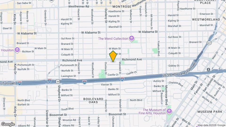 1632 Bonnie Brae St Map and Location Details