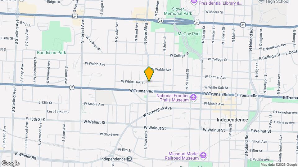 323 N River Blvd Mapa y Detalles de la Ubicación