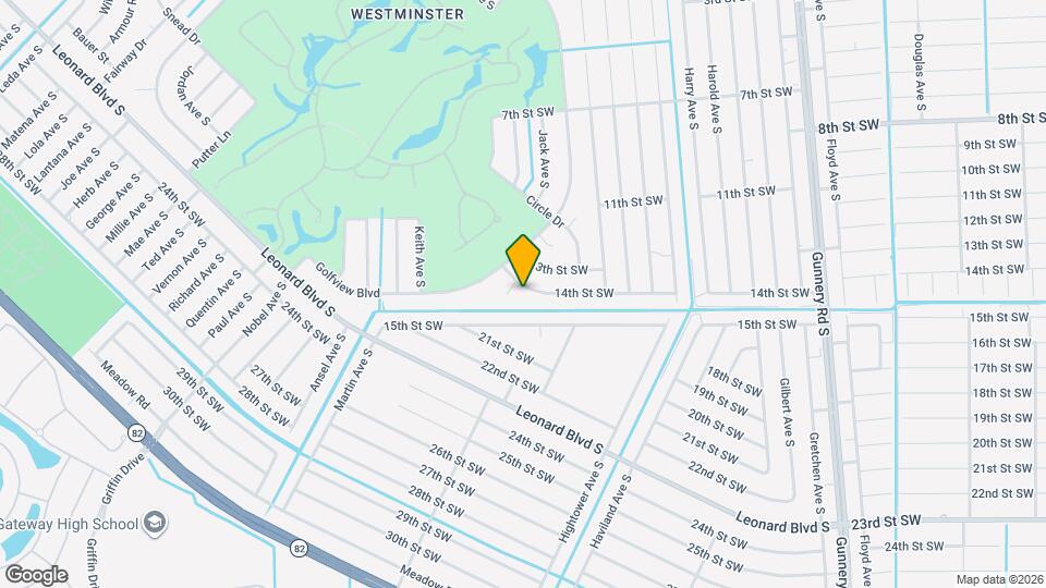4743 14th St SW Map and Location Details