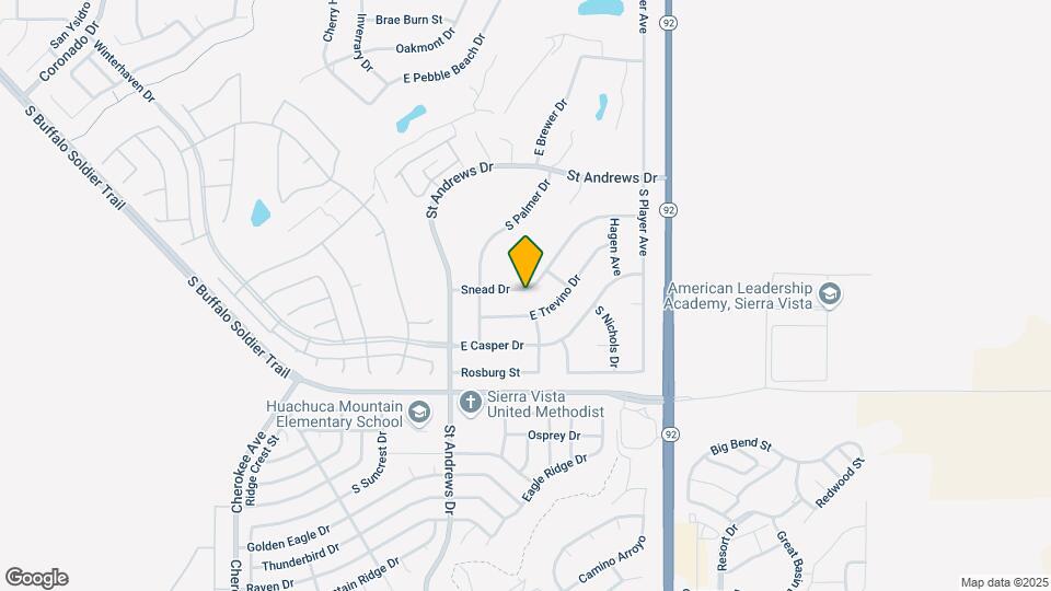 3424 Snead Dr Map and Location Details