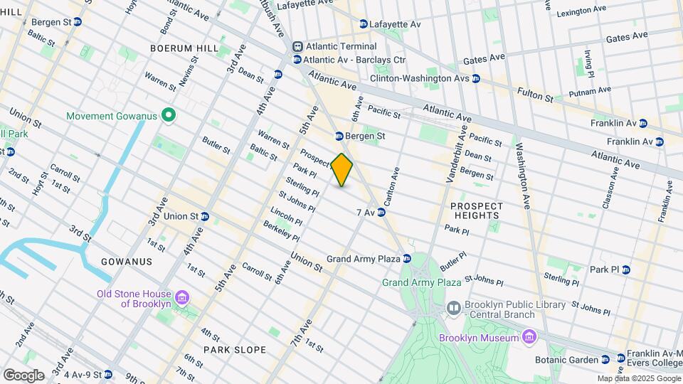 106 Park Pl Map and Location Details