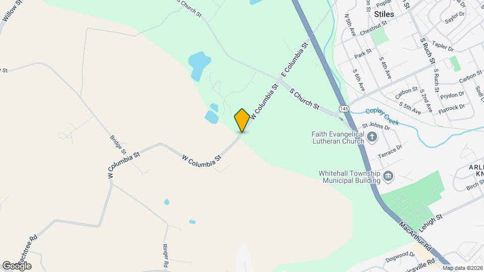 3450 W Columbia St Map and Location Details