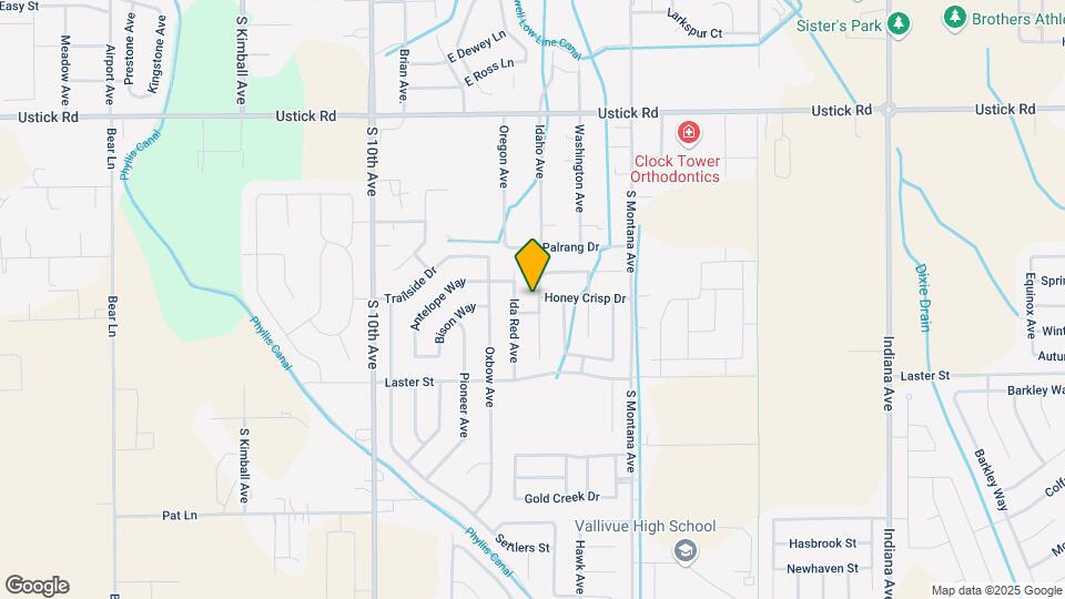 4614 Braeburn Ave Map and Location Details