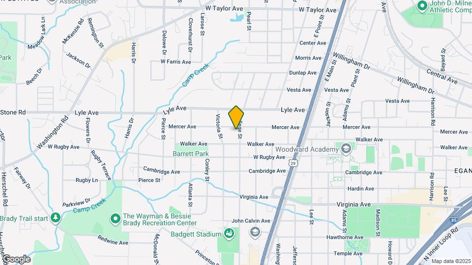 3347 College St Map and Location Details