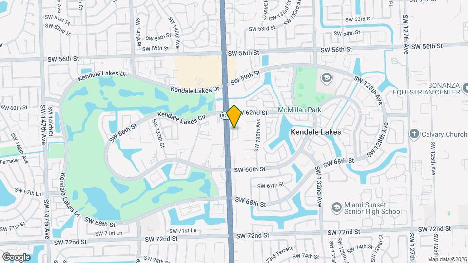 6225 SW 136th Ct Map and Location Details