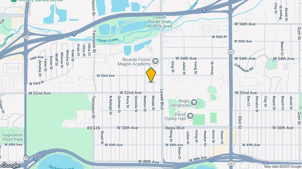 5251 Meade St Map and Location Details