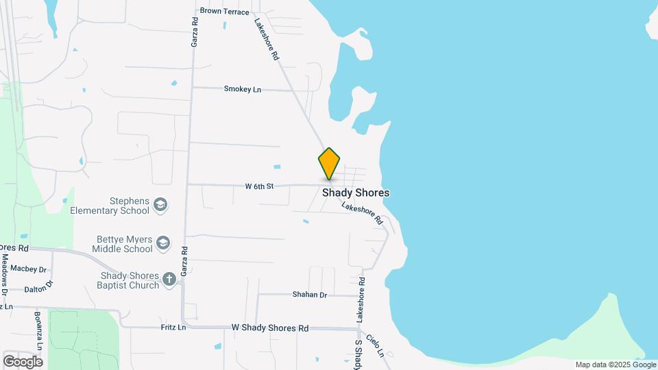 501 Lakeshore Rd Map and Location Details