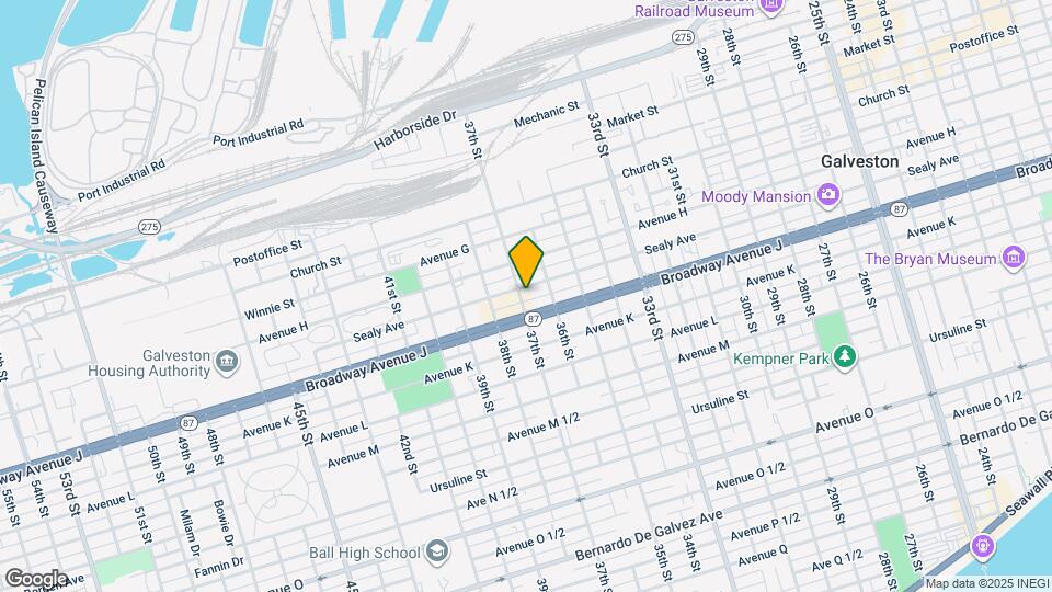 910 37th St Map and Location Details