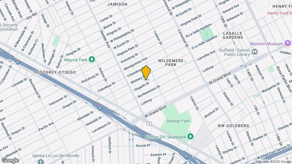 3262 Hogarth St Map and Location Details