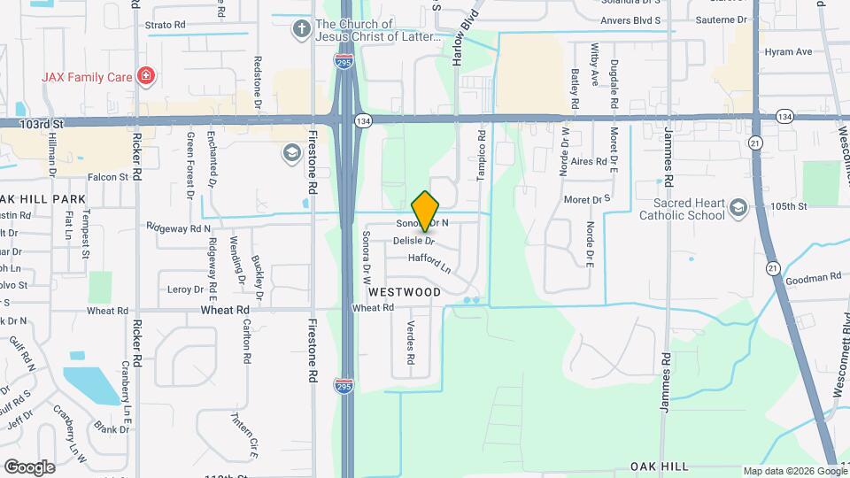 6969 Delisle Dr Mapa y Detalles de la Ubicación