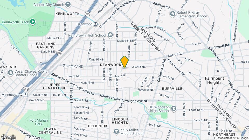 4925 Just St NE Map and Location Details