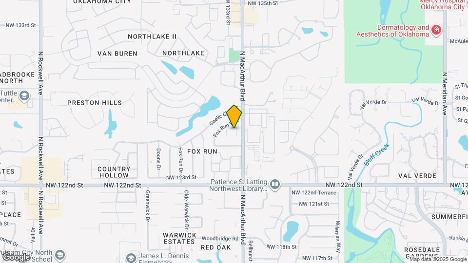 12421 Acadia Ct Map and Location Details