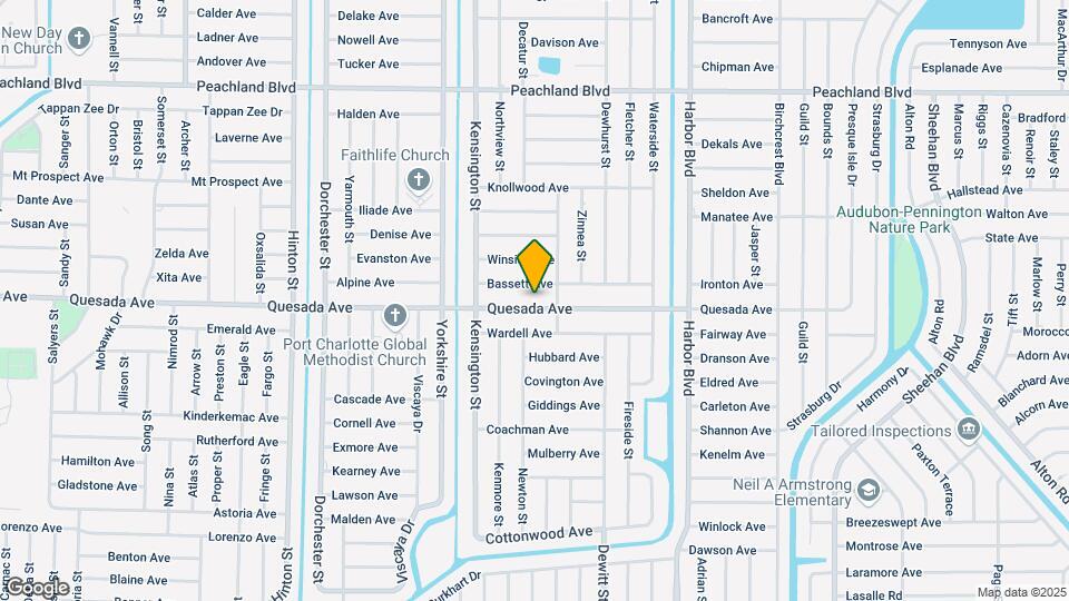 21224 Quesada Ave Map and Location Details
