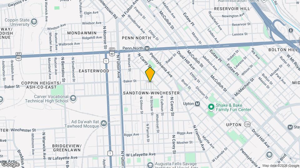 1534 N Stricker St Mapa y Detalles de la Ubicación