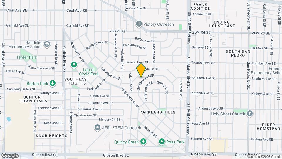 4741 Southern Ave SE Map and Location Details