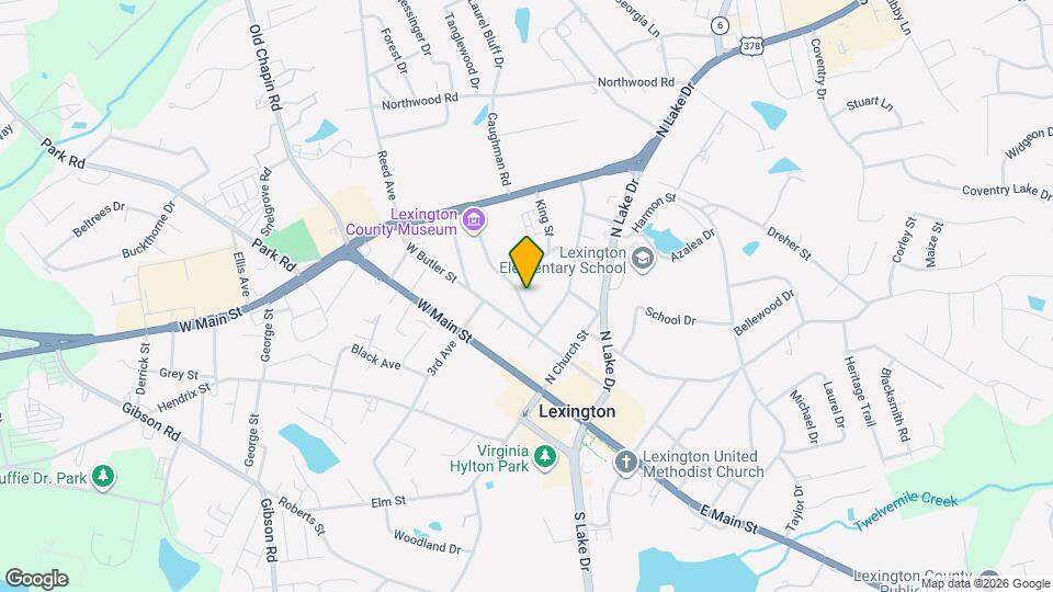 114 Fox St Map and Location Details