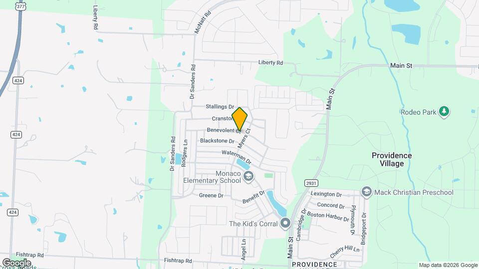 9136 Benevolent Ct Map and Location Details