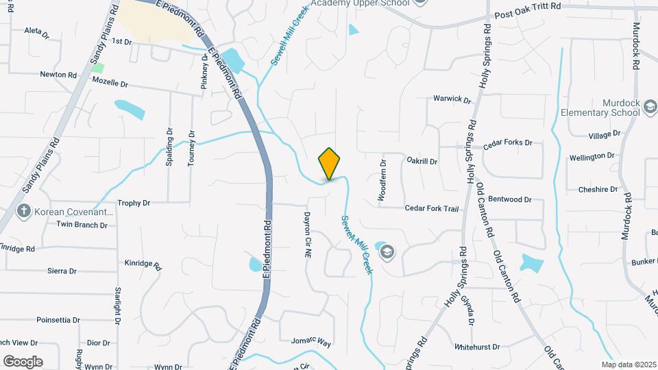 2141 Dayron Cir NE Map and Location Details