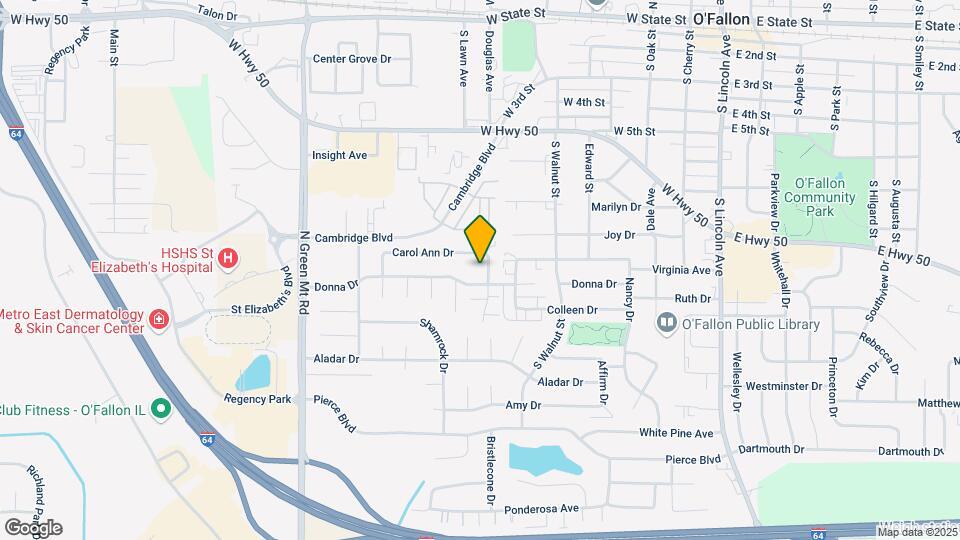 905 Terrace Ct Map and Location Details