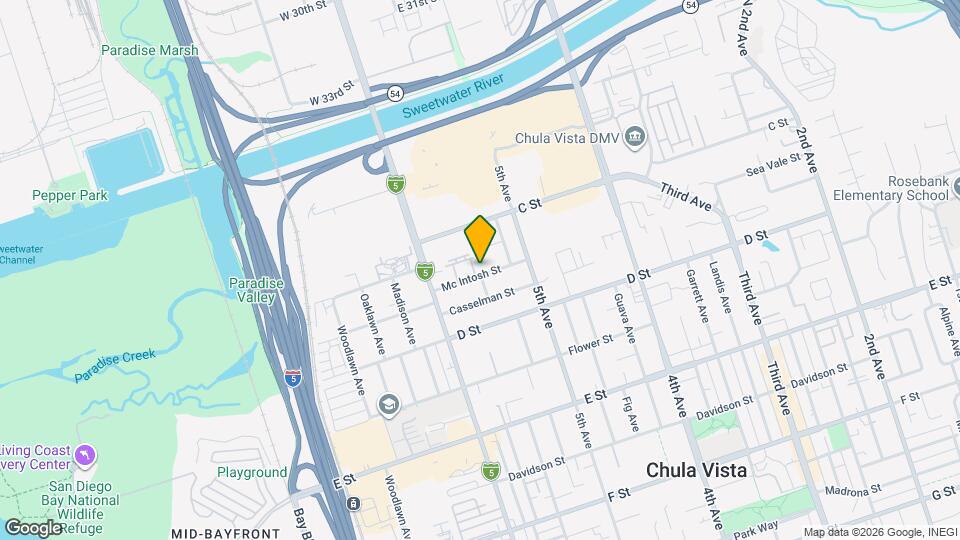 549 McIntosh St Mapa y Detalles de la Ubicación