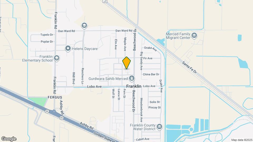 2350 Pinedale Ave Map and Location Details