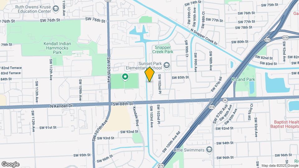 8522 SW 103rd Ave Map and Location Details
