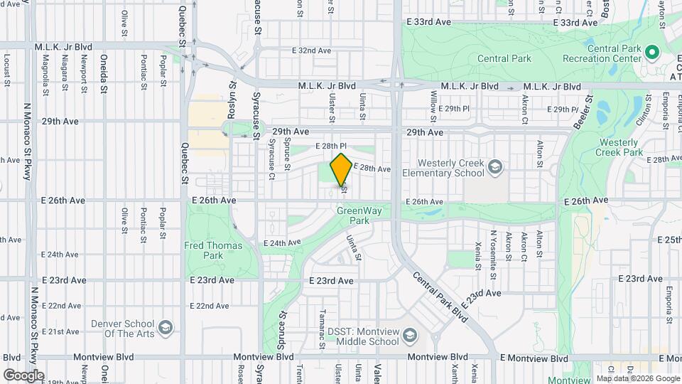 2657 Ulster St Map and Location Details