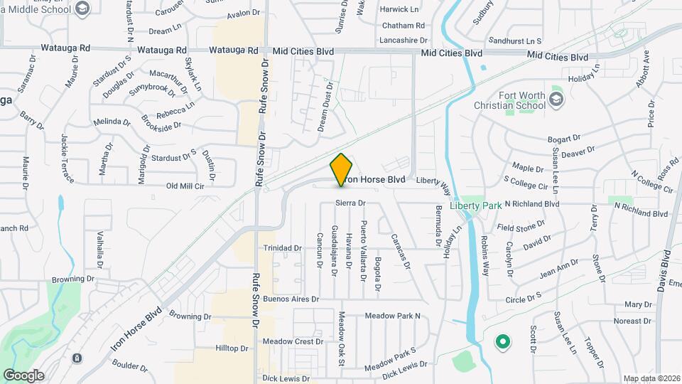 6844 Westbury Dr Map and Location Details