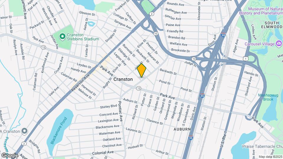 291 Pontiac Ave Mapa y Detalles de la Ubicación