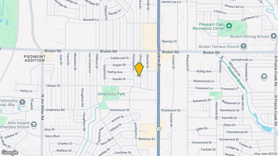 1935 Utica Dr Map and Location Details