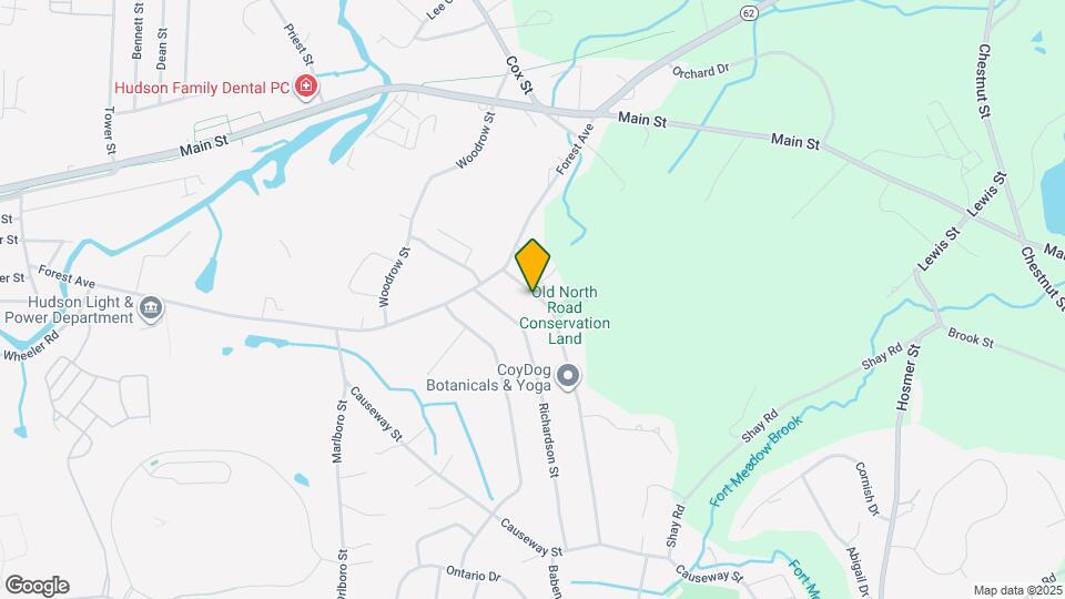 7 Old North Rd Map and Location Details