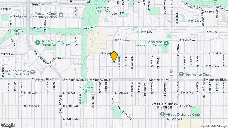2206 Dayton St Map and Location Details
