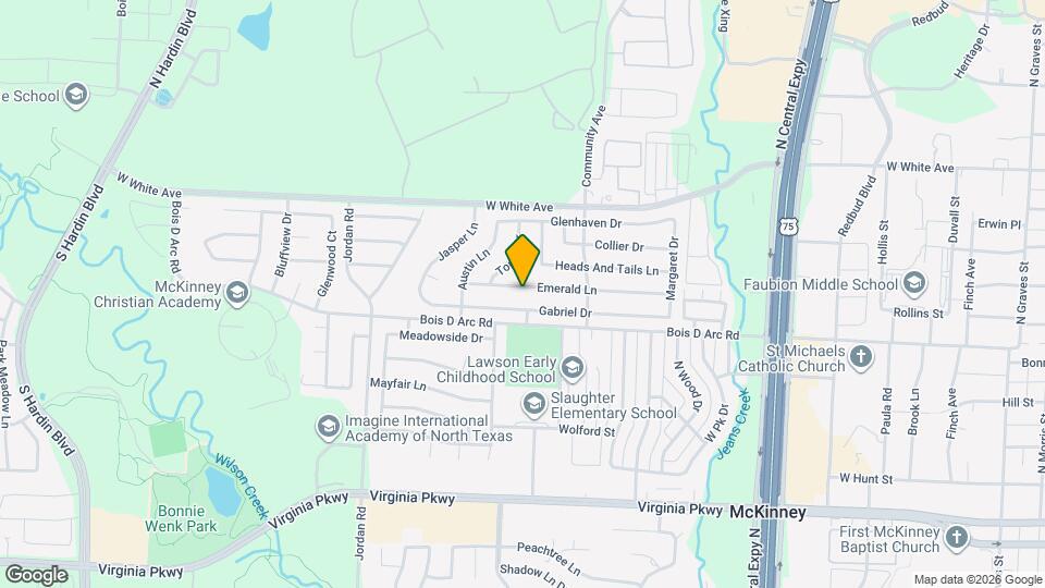 2705 Emerald Ln Map and Location Details