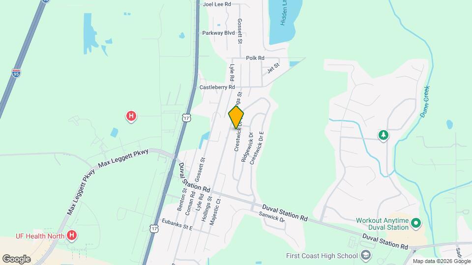 14090 Crestwick Dr W Map and Location Details