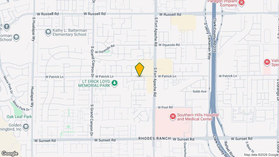 9500 W Spring Blush Ave Map and Location Details