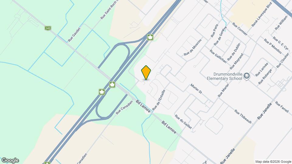 1760 Lionel-Giroux Rue Map and Location Details