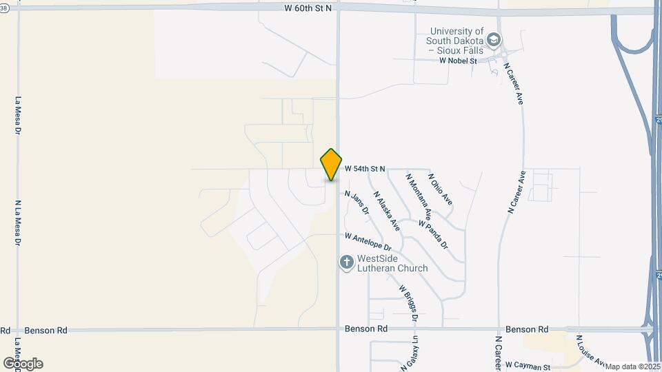 4221 N Knob Hill Ct Mapa y Detalles de la Ubicación