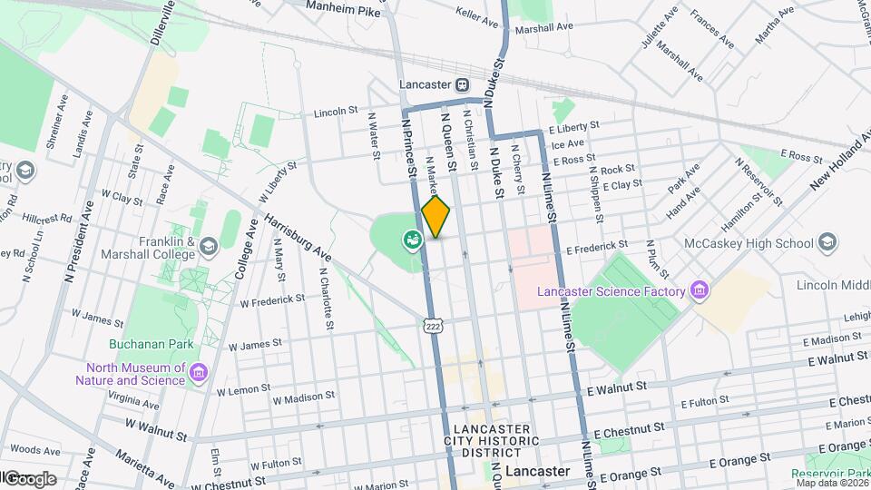 34 W New St Map and Location Details