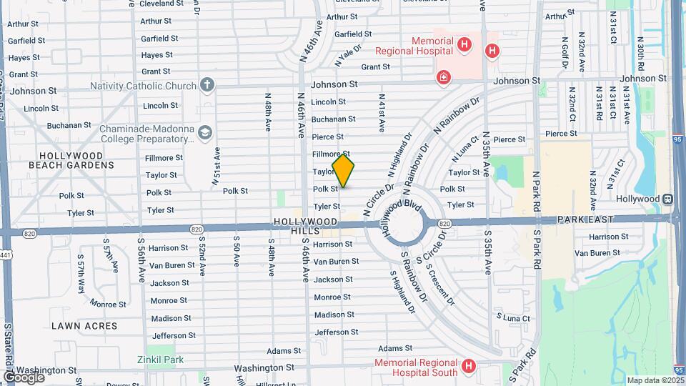 4322 Polk St Mapa y Detalles de la Ubicación