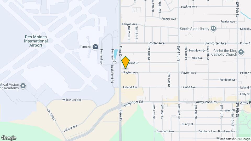 2019 Payton Ave Mapa y Detalles de la Ubicación