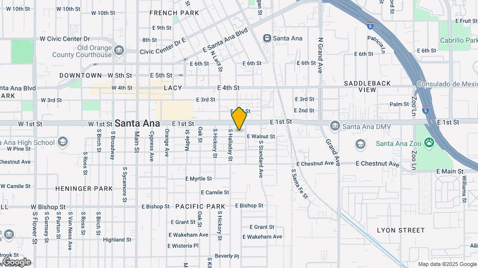 719 E Walnut St Map and Location Details